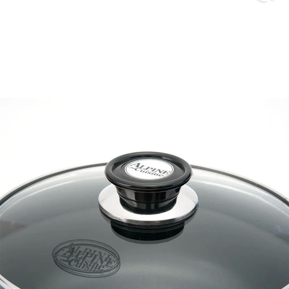 Alpine Cuisine 22 Quart Aluminum Non-Stick Dutch Oven Pot with Glass Lid - Picture 4 of 5